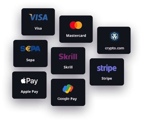 Select your preferred payment method
